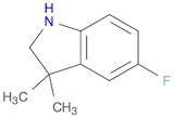 5-fluoro-2,3-dihydro-3,3-diMethyl-1H-Indole