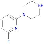 Piperazine, 1-(6-fluoro-2-pyridinyl)- (9CI)