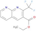 Ethyl 2-(trifluoromethyl)-1,8-naphthyridine-3-carboxylate