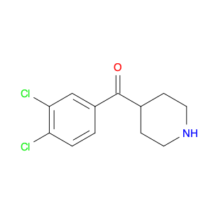 4-[(3,4-DICHLOROPHENYL)CARBONYL]PIPERIDINE