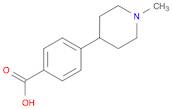 4-(1-Methylpiperidin-4-yl)benzoic acid