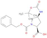 (2S,4S)-1-(BENZYLOXYCARBONYL)-4-(TERT-BUTOXYCARBONYLAMINO)PYRROLIDINE-2-CARBOXYLIC ACID