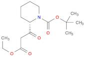 (2S)-1-BOC-β-OXO-2-PIPERIDINEPROPANOIC ACID ETHYL ESTER