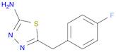 2-AMINO-5-(4-FLUOROBENZYL)-1,3,4-THIADIAZOLE