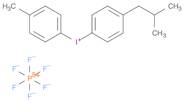 (4-Methylphenyl) [4-(2-methylpropyl)phenyl] iodonium hexafluorophosphate