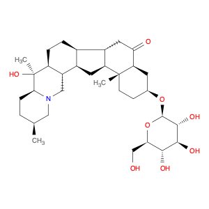 Sipeimine-3β-D-glucoside