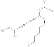 8-Acetoxypentadeca-1,9Z-diene-4,6-diyn-3-ol