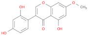 3-(2,4-Dihydroxyphenyl)-5-hydroxy-7-methoxy-4H-1-benzopyran-4-one