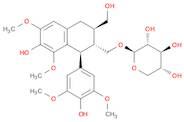 [[(1S)-1α-(3,5-Dimethoxy-4-hydroxyphenyl)-3α-(hydroxymethyl)-6,8-dimethoxy-7-hydroxytetralin-2β-...