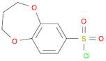 3,4-DIHYDRO-2H-1,5-BENZODIOXEPINE-7-SULFONYL CHLORIDE