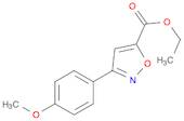 ETHYL 5-(4-METHOXYPHENYL)ISOXAZOLE-3-CARBOXYLATE