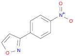 3-(4-NITROPHENYL)ISOXAZOLE