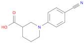 1-(4-CYANOPHENYL)PIPERIDINE-3-CARBOXYLIC ACID