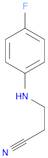 3-[(4-fluorophenyl)amino]propanenitrile