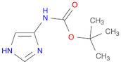 Carbamic acid, 1H-imidazol-4-yl-, 1,1-dimethylethyl ester (9CI)