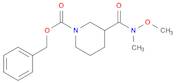 benzyl 3-[methoxy(methyl)carbamoyl]piperidine-1-carboxylate