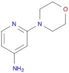 2-(4-morpholinyl)-4-pyridinylamine