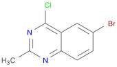 6-BROMO-4-CHLORO-2-METHYL-QUINAZOLINE