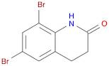 6,8-Dibromo-3,4-dihydroquinolin-2(1H)-one