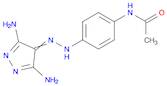 3,5-diaMino-4-(p-acetoaMinophenyl)hydrazonopyrazole