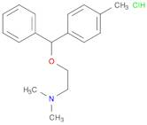 2-[(p-methyl-α-phenylbenzyl)oxy]ethyl(dimethyl)ammonium chloride