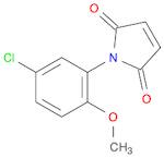 1-(5-CHLORO-2-METHOXY-PHENYL)-PYRROLE-2,5-DIONE