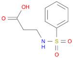 3-[(PHENYLSULFONYL)AMINO]PROPANOIC ACID