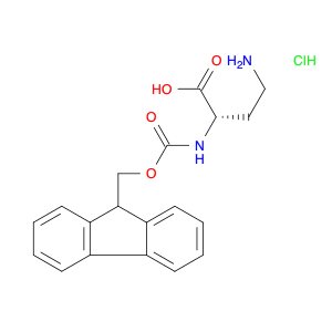 (S)-2-((((9H-Fluoren-9-Yl)Methoxy)Carbonyl)Amino)-4-Aminobutanoic Acid Hydrochloride