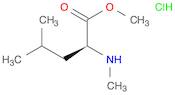 methyl (2S)-4-methyl-2-(methylamino)pentanoate hydrochloride