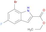 7-bromo-5-fluoro-1H-indole-2-carboxylic acid ethyl ester