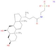 Taurohyodeoxycholic acid sodium salt hydrate