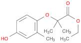 Propanoic acid, 2-(4-hydroxy-2-Methylphenoxy)-2-Methyl-, ethyl ester