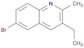 6-BROMO-3-ETHYL-2-METHYLQUINOLINE