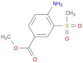 Methyl 4-aMino-3-Methanesulfonylbenzoate