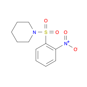 1-[(2-nitrophenyl)sulfonyl]piperidine