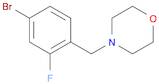 4-(4-Bromo-2-fluorobenzyl)morpholine