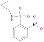 N-Cyclopropyl-2-nitrobenzenesulfonamide