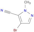 4-bromo-1-methyl-1H-pyrazole-5-carbonitrile