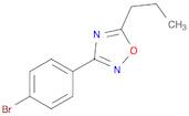 3-(4-BROMOPHENYL)-5-PROPYL-1,2,4-OXADIAZOLE