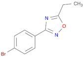 3-(4-BROMOPHENYL)-5-ETHYL-1,2,4-OXADIAZOLE