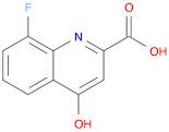 8-Fluoro-4-hydroxyquinoline-2-carboxylic acid