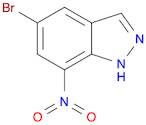 5-BROMO-7-NITRO-1H-INDAZOLE