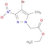 Ethyl 2-(4-bromo-5-methyl-3-nitro-1H-pyrazol-1-yl)acetate