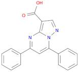 5,7-diphenylpyrazolo[1,5-a]pyrimidine-3-carboxylic acid