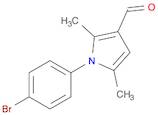 1-(4-BROMO-PHENYL)-2,5-DIMETHYL-1H-PYRROLE-3-CARBALDEHYDE