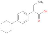 2-(4-Cyclohexylphenyl)butanoic acid