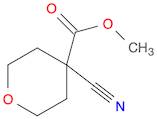 methyl 4-cyanotetrahydro-2H-pyran-4-carboxylate