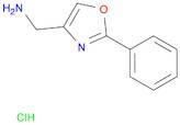 4-AMINOMETHYL-2-PHENYL-OXAZOLEHYDROCHLORIDE