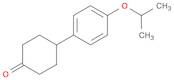 4-(4-Isopropoxyphenyl)cyclohexanone