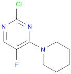 2-chloro-5-fluoro-4-piperidin-1-yl-pyrimidine